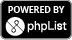 powered by phpList 3.6.4, © phpList ltd